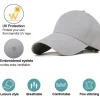 Enwokran Baseballkappe Unisex Klassische Sonnenschutz Baumwolle Verstellbar