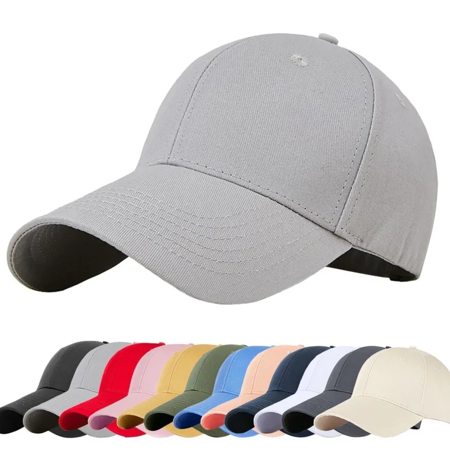 Enwokran Baseballkappe Unisex Klassische Sonnenschutz Baumwolle Verstellbar