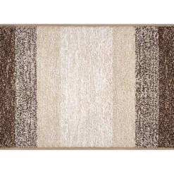 Enyhom Super Weich Badematte Kaffee 60 x 90 cm Mikrofaser Hochflor rutschfest
