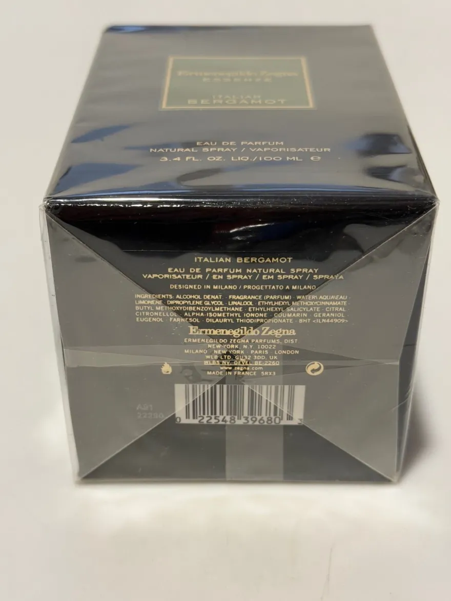 Ermenegildo Zegna Essenze Italian Bergamot Eau De Parfum 100 ML