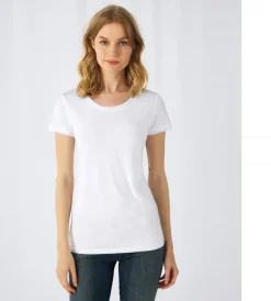10er Pack Damen T-Shirt langlebig faltenfrei Sublimation bedruckbar TW063 NEU