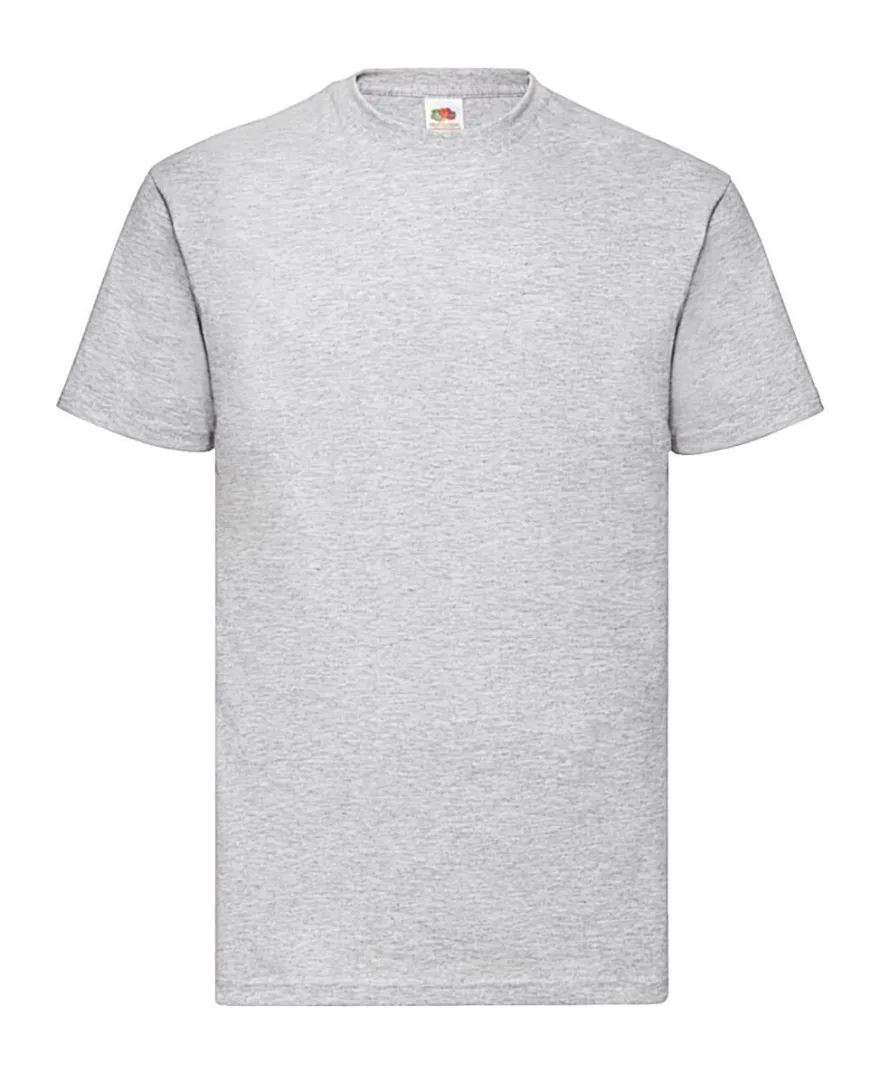 5er Pack Fruit of the Loom Herren T-Shirt Valueweight Öko-Tex S - 5XL 61-036-0