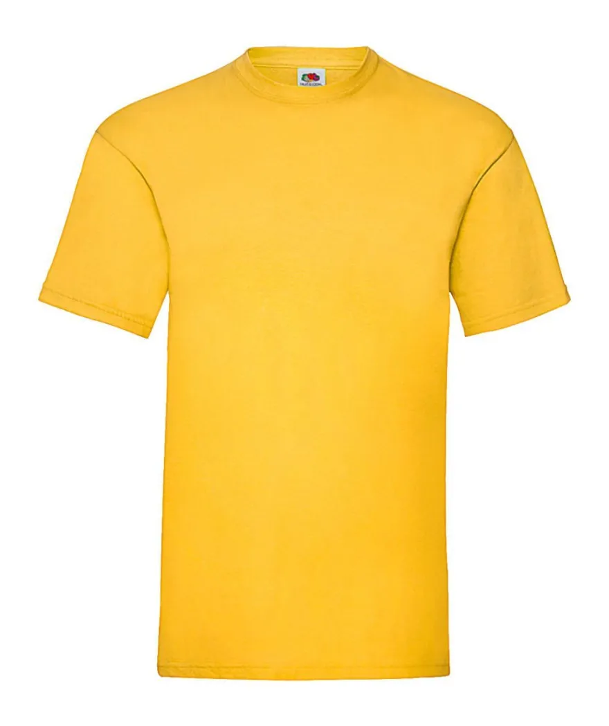 5er Pack Fruit of the Loom Herren T-Shirt Valueweight Öko-Tex S - 5XL 61-036-0