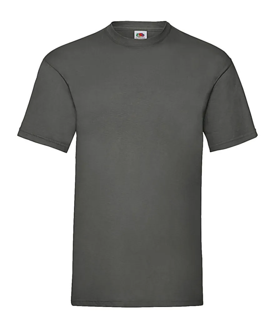 5er Pack Fruit of the Loom Herren T-Shirt Valueweight Öko-Tex S - 5XL 61-036-0