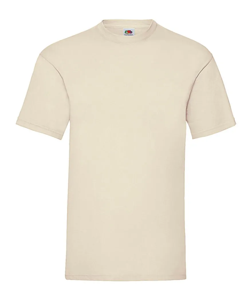 5er Pack Fruit of the Loom Herren T-Shirt Valueweight Öko-Tex S - 5XL 61-036-0