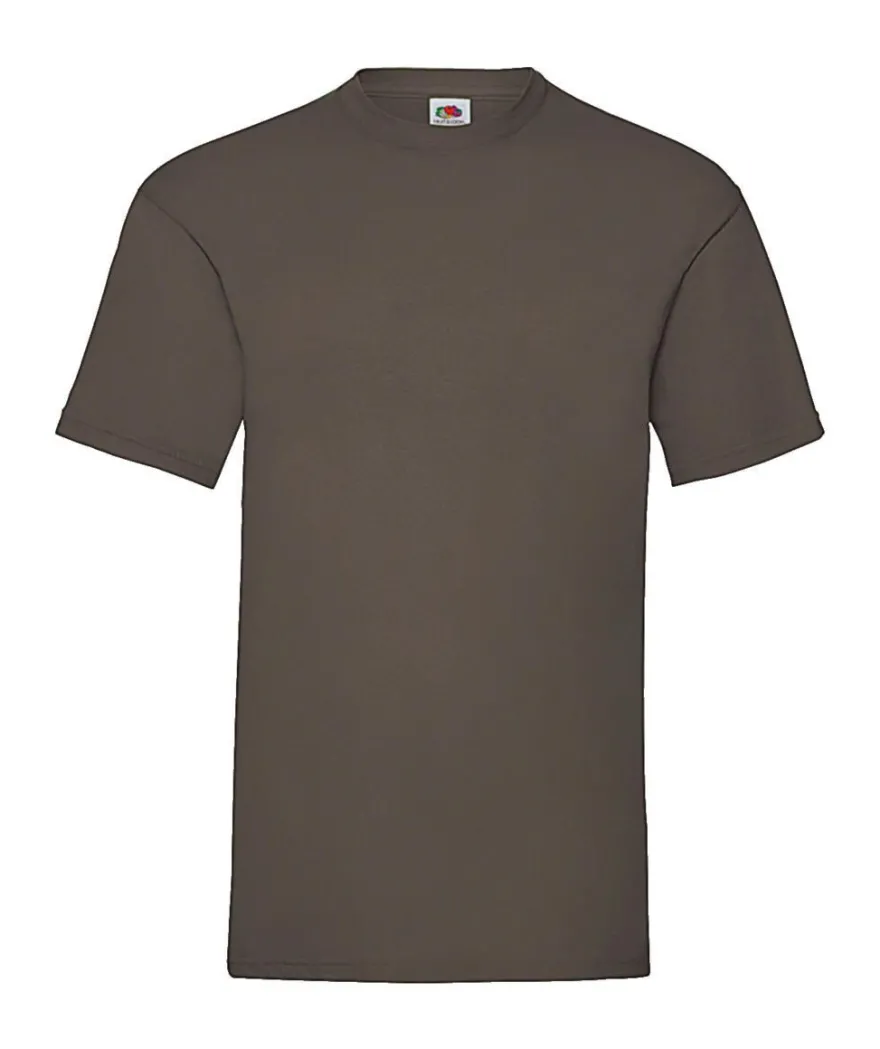 5er Pack Fruit of the Loom Herren T-Shirt Valueweight Öko-Tex S - 5XL 61-036-0