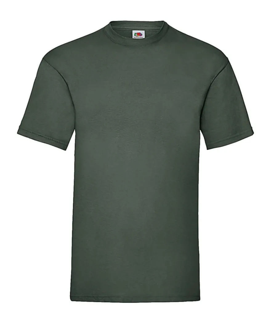 5er Pack Fruit of the Loom Herren T-Shirt Valueweight Öko-Tex S - 5XL 61-036-0