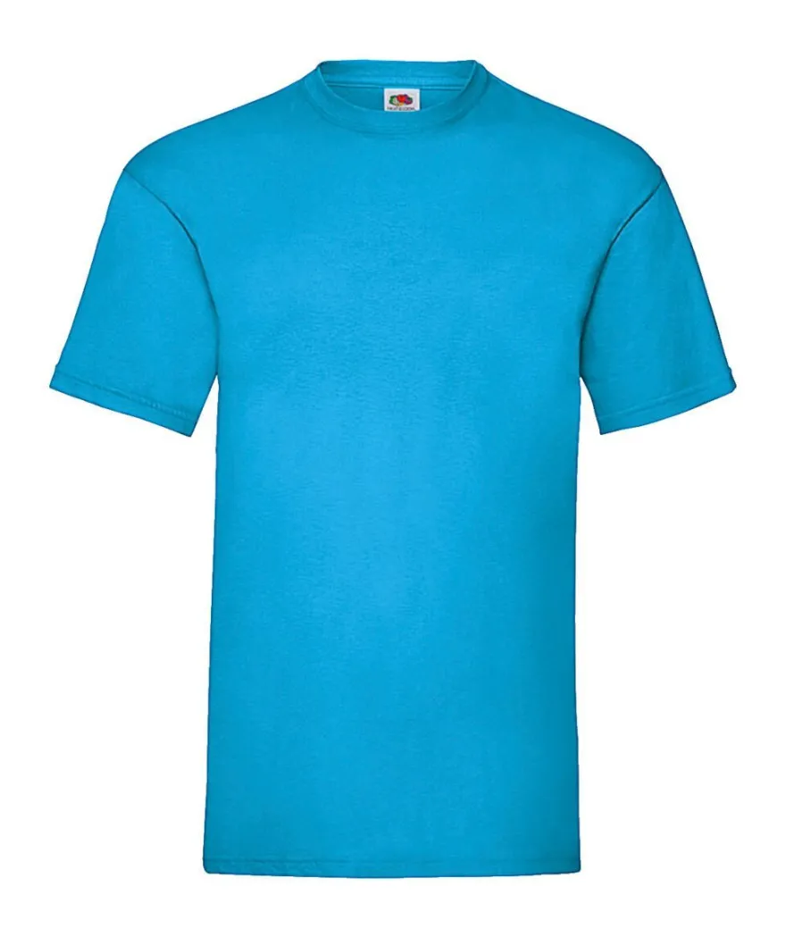 5er Pack Fruit of the Loom Herren T-Shirt Valueweight Öko-Tex S - 5XL 61-036-0