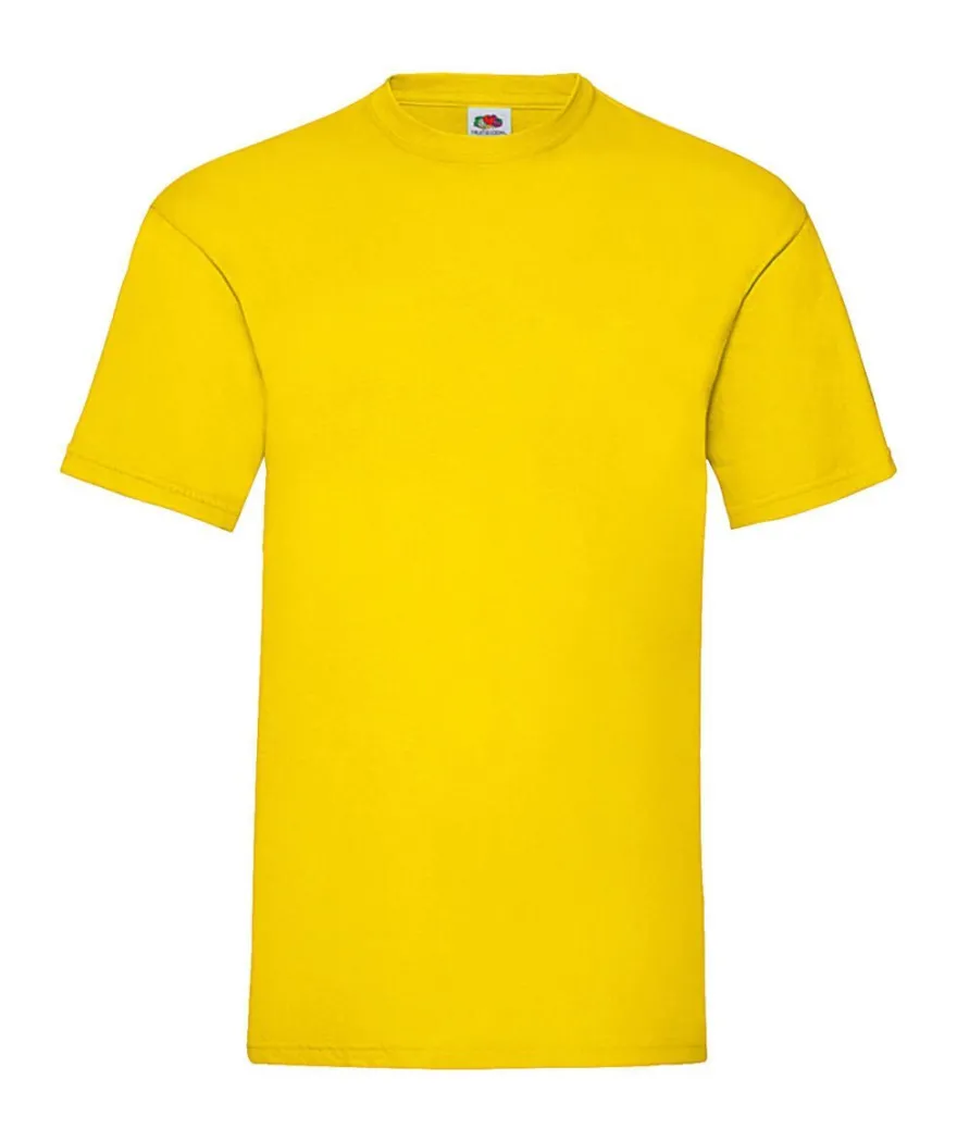 5er Pack Fruit of the Loom Herren T-Shirt Valueweight Öko-Tex S - 5XL 61-036-0