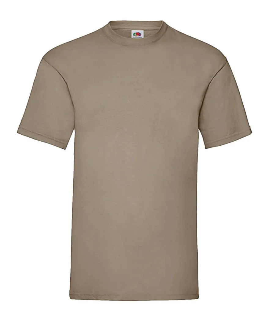 5er Pack Fruit of the Loom Herren T-Shirt Valueweight Öko-Tex S - 5XL 61-036-0