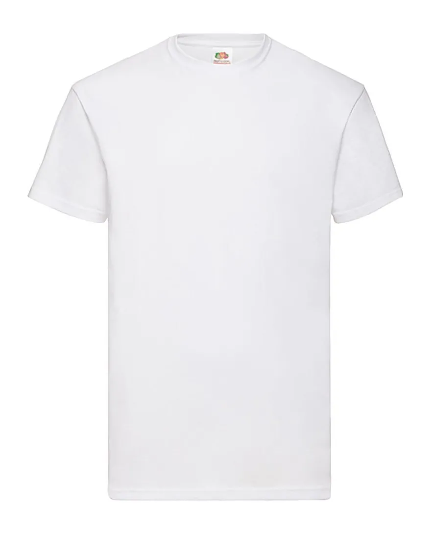 5er Pack Fruit of the Loom Herren T-Shirt Valueweight Öko-Tex S - 5XL 61-036-0
