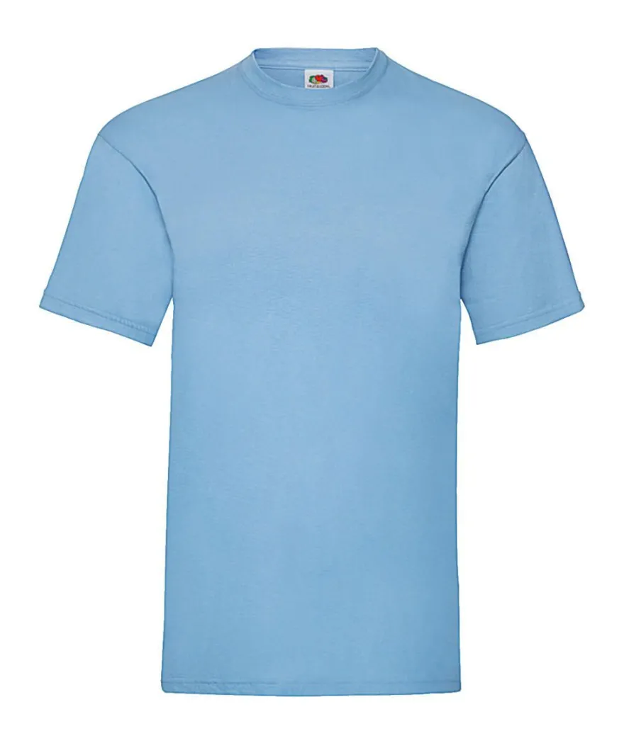 5er Pack Fruit of the Loom Herren T-Shirt Valueweight Öko-Tex S - 5XL 61-036-0