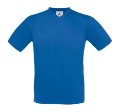 10er Pack Herren Exact V-Neck T-Shirt von B&C S bis 2XL Fair Wear Öko-Tex TU006