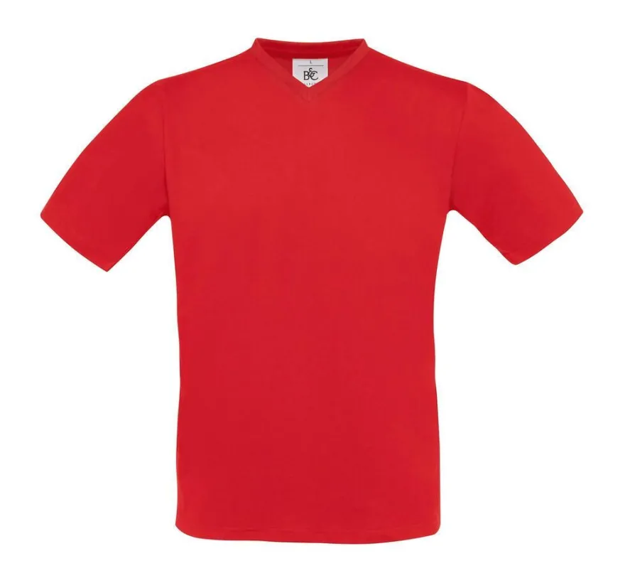 10er Pack Herren Exact V-Neck T-Shirt von B&C S bis 2XL Fair Wear Öko-Tex TU006
