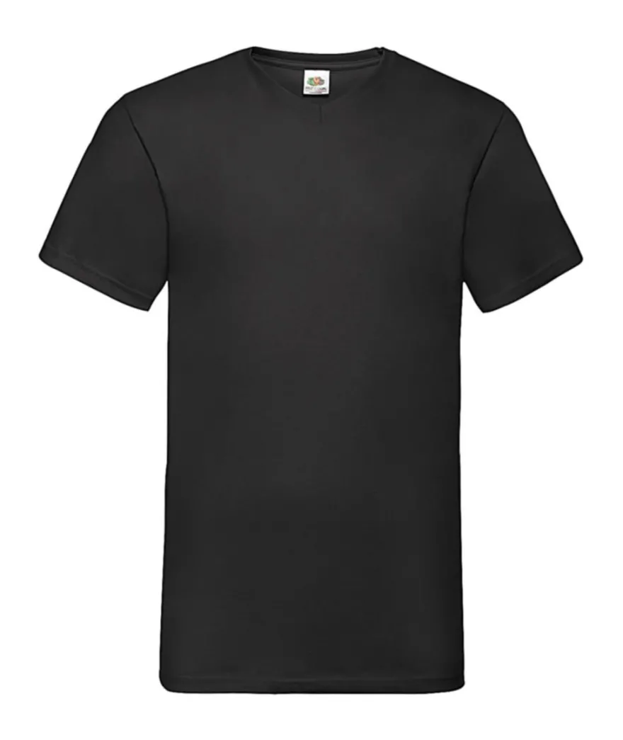 3er Pack Herren T-Shirt V-Ausschnitt FRUIT OF THE LOOM V-Neck-Tee 61-066-0 NEU