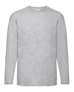 5er Pack Longsleeve FRUIT OF THE LOOM langarm Valueweight LS T 61-038-0 NEU
