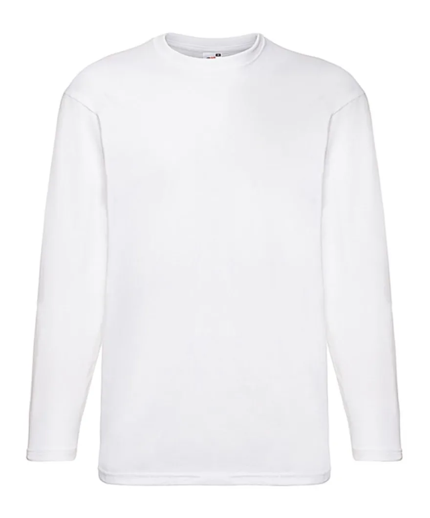 5er Pack Longsleeve FRUIT OF THE LOOM langarm Valueweight LS T 61-038-0 NEU