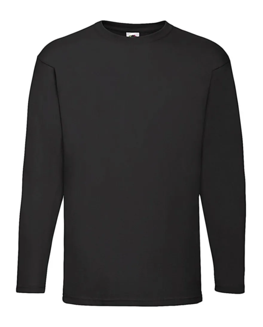 5er Pack Longsleeve FRUIT OF THE LOOM langarm Valueweight LS T 61-038-0 NEU