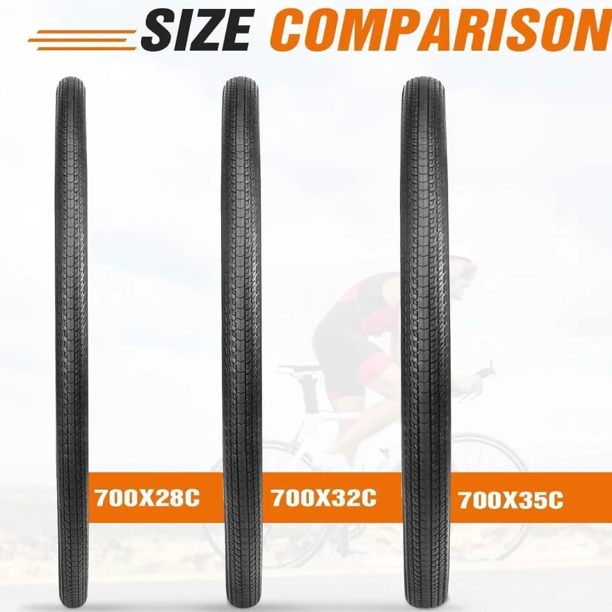 2er Pack MEGHNA Rennrad Reifen 700x28c/32c/35c Fahrradreifen Road Bike Tires