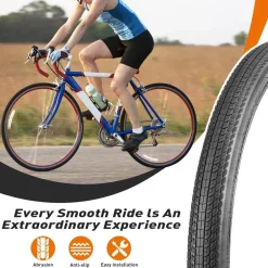 2er Pack MEGHNA Rennrad Reifen 700x28c/32c/35c Fahrradreifen Road Bike Tires
