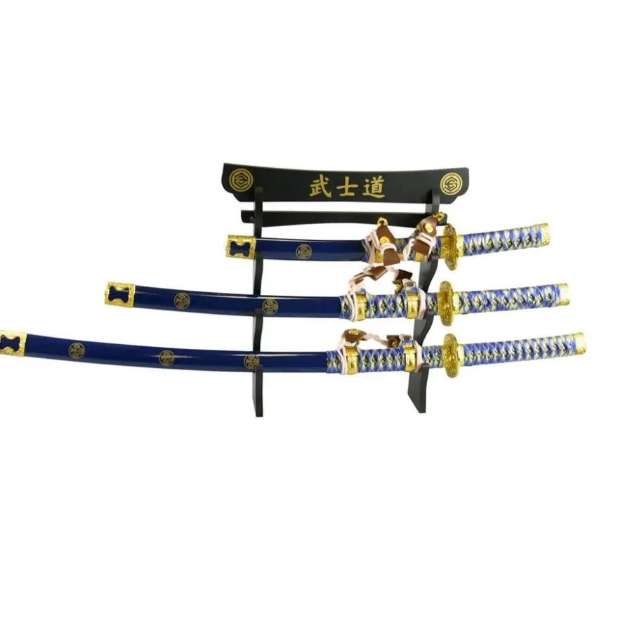 3er PARADE Samurai Tachi Schwert Set