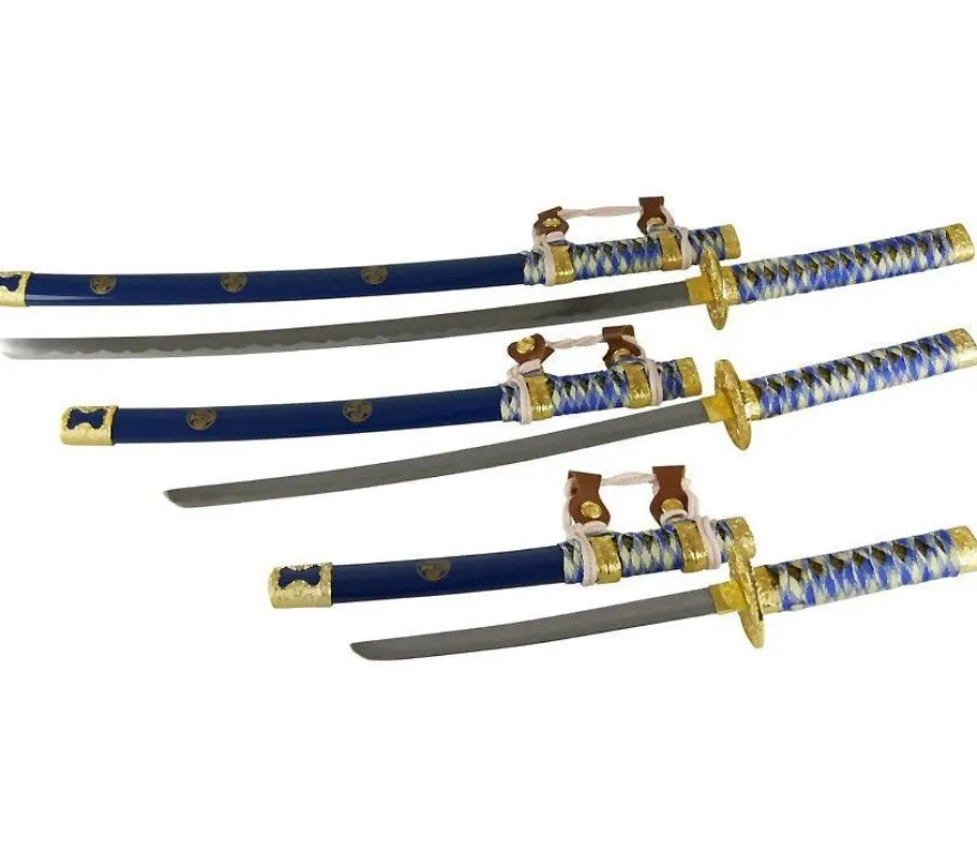 3er PARADE Samurai Tachi Schwert Set