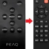 Ersastz Fernbedienung für OCS100BT-B / PEAQ PSB100BT-B