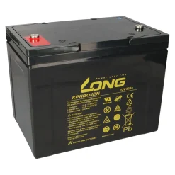 Ersatzakku für Invacare Storm 3 2x Kung Long Bleiakku KPH80-12N M6 12V 80Ah Longlife