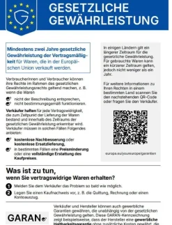 Ersatz Anschlussschlauch F warm schwarz für div. Comet Wasserhähne 106144b NEU