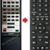 Ersatz Fernbedienung für Denon RC- 837 und RC-843