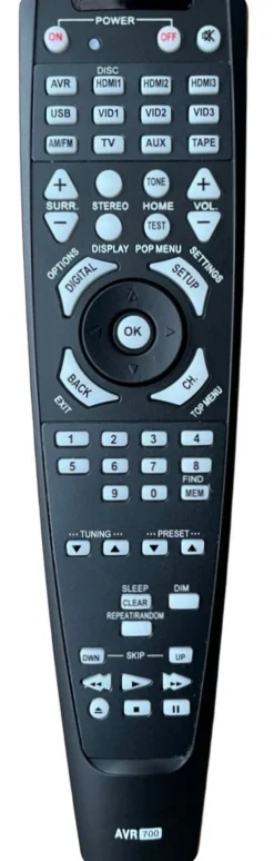 Ersatz Fernbedienung f?r Harman Kardon DPR-1001 | DPR-2005 | HK630 | RC-HK-108