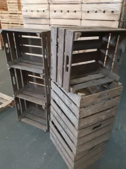 8er set alte Obstkisten