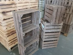 8er set alte Obstkisten