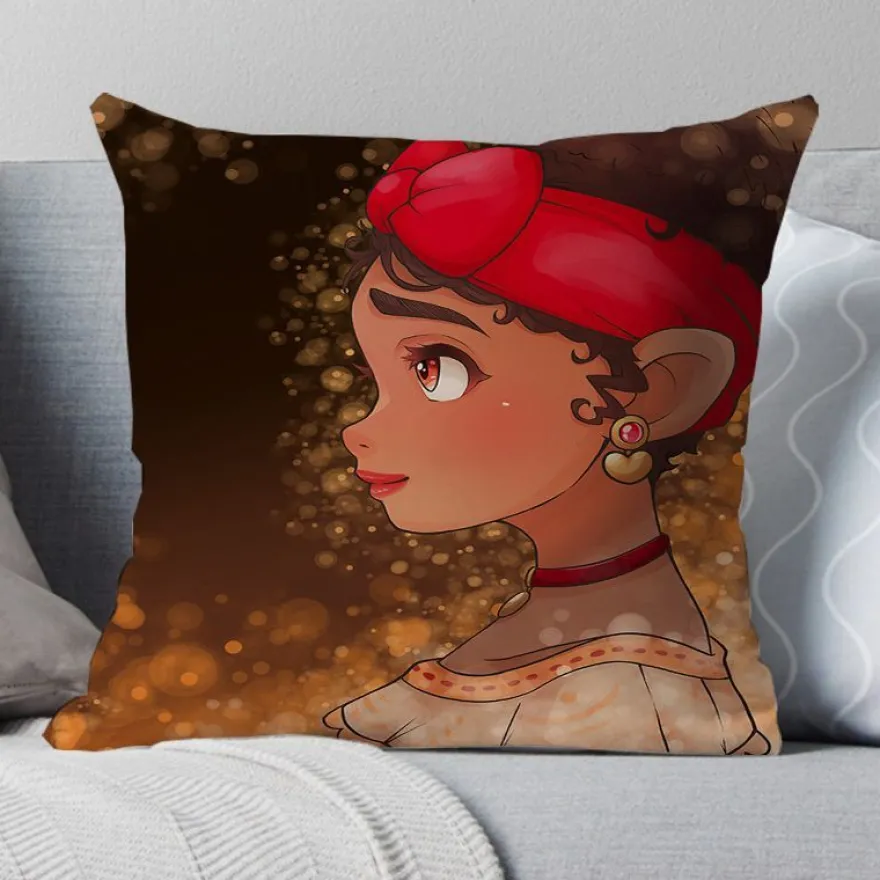 2er Set Encanto Kissenbezüge Mirabel Dekokissen Kissenhülle für Couch Sofa Home Deko