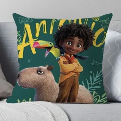 2er Set Encanto Kissenbezüge Mirabel Dekokissen Kissenhülle für Couch Sofa Home Deko