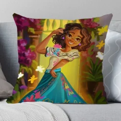 2er Set Encanto Kissenbezüge Mirabel Dekokissen Kissenhülle für Couch Sofa Home Deko