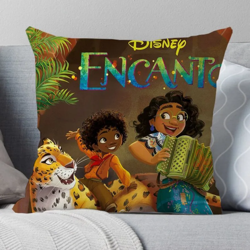 2er Set Encanto Kissenbezüge Mirabel Dekokissen Kissenhülle für Couch Sofa Home Deko