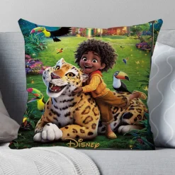2er Set Encanto Kissenbezüge Mirabel Dekokissen Kissenhülle für Couch Sofa Home Deko