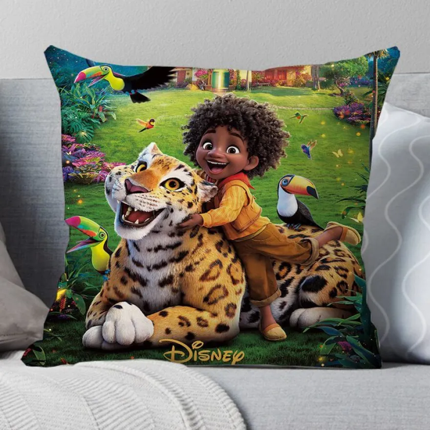 2er Set Encanto Kissenbezüge Mirabel Dekokissen Kissenhülle für Couch Sofa Home Deko