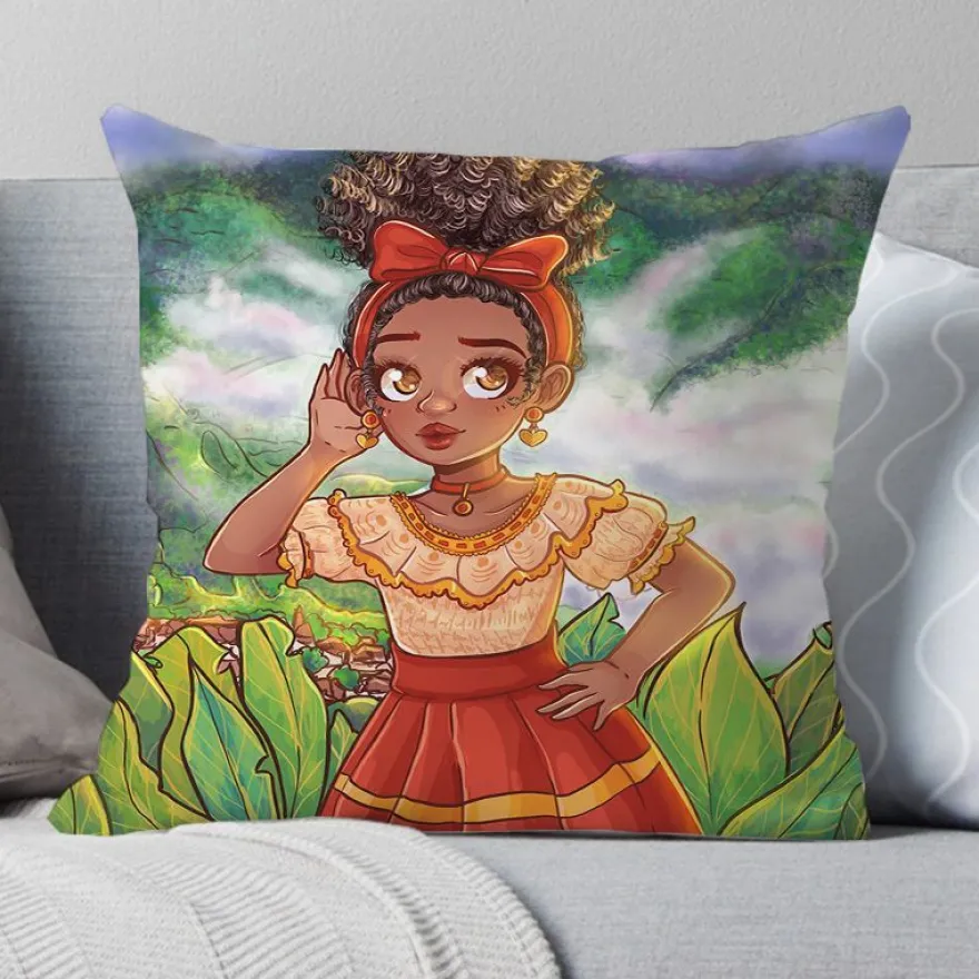 2er Set Encanto Kissenbezüge Mirabel Dekokissen Kissenhülle für Couch Sofa Home Deko