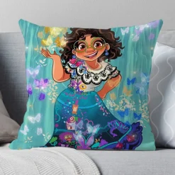 2er Set Encanto Kissenbezüge Mirabel Dekokissen Kissenhülle für Couch Sofa Home Deko