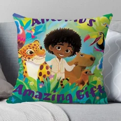 2er Set Encanto Kissenbezüge Mirabel Dekokissen Kissenhülle für Couch Sofa Home Deko