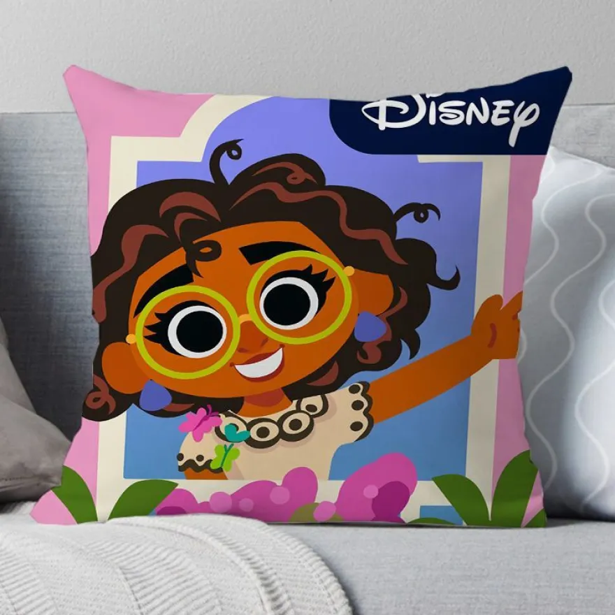 2er Set Encanto Kissenbezüge Mirabel Dekokissen Kissenhülle für Couch Sofa Home Deko
