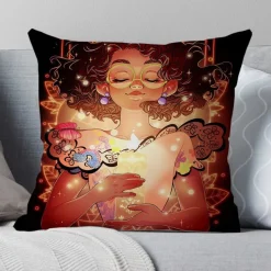 2er Set Encanto Kissenbezüge Mirabel Dekokissen Kissenhülle für Couch Sofa Home Deko
