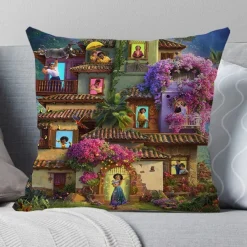 2er Set Encanto Kissenbezüge Mirabel Dekokissen Kissenhülle für Couch Sofa Home Deko