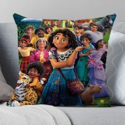 2er Set Encanto Kissenbezüge Mirabel Dekokissen Kissenhülle für Couch Sofa Home Deko