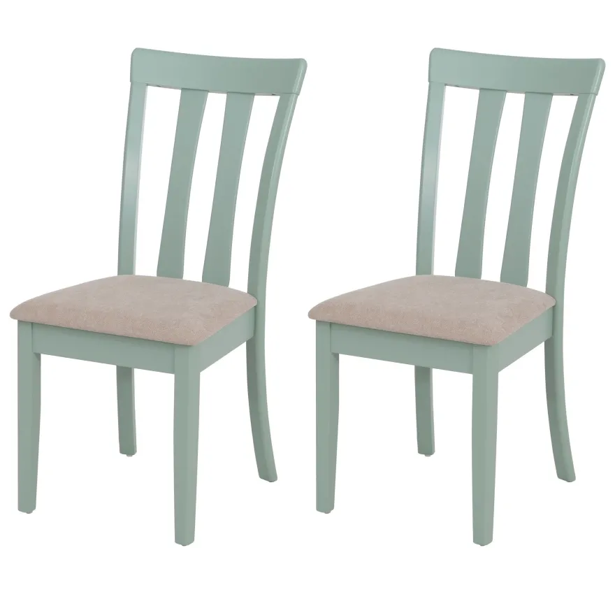 2er-Set Esszimmerstuhl HWC-G46, Küchenstuhl Stuhl, Stoff/Textil Massiv-Holz