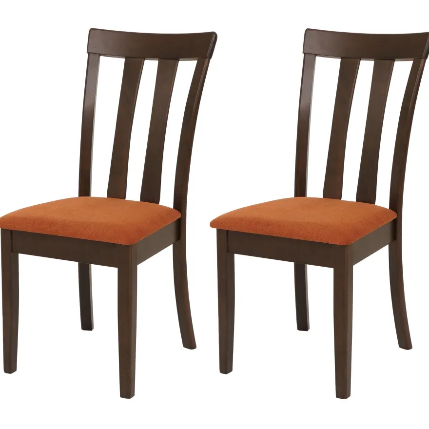2er-Set Esszimmerstuhl HWC-G46, Küchenstuhl Stuhl, Stoff/Textil Massiv-Holz