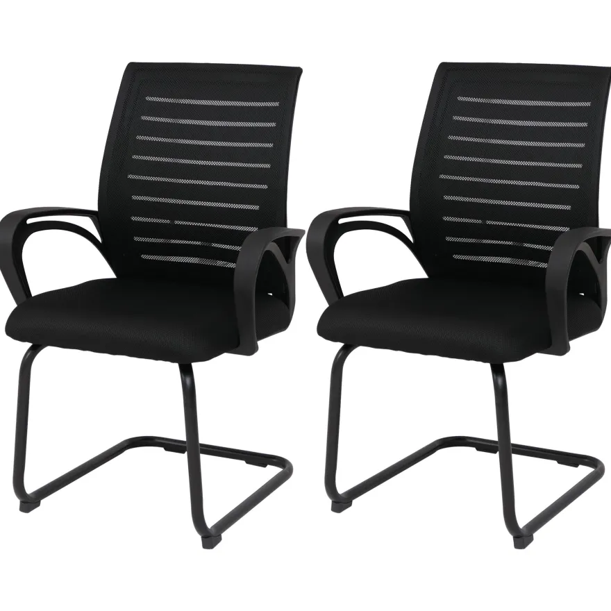 2er-Set Esszimmerstuhl HWC-K51, Stuhl Armlehne, Stoff/Textil (250g/m²)