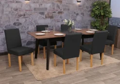 6er-Set Esszimmerstuhl Stuhl Küchenstuhl Littau